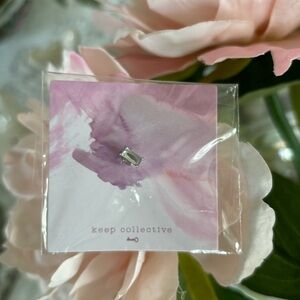 Keepsake Birthstone Silver—April